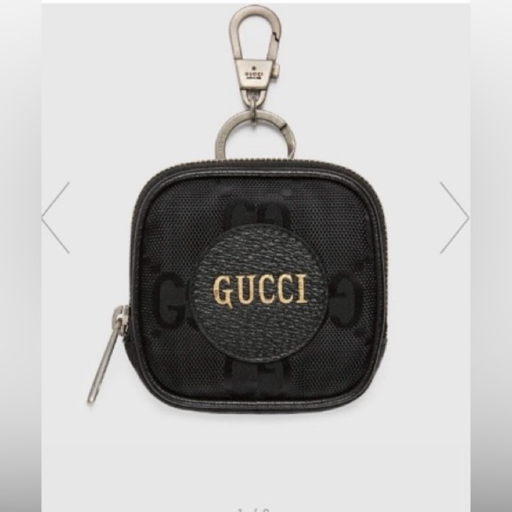 Authentic Gucci Off The Grid Coin Case With Chain